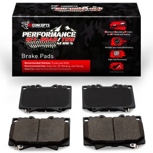 Toyota Land Cruiser Brake Pads - Front - R1 Concepts - Off-Road/Tow - `98-`07 Toyota Land Cruiser Brake Pads - Front - R1 Concepts - Off-Road/Tow - `98-`07